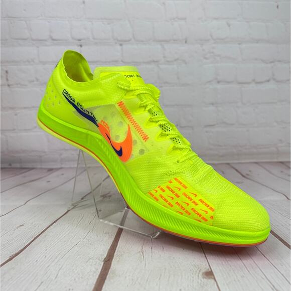 Nike ZoomX Dragonfly XC Cross Country Volt Spikes Shoes Mens Size 12 DX7992-701 - Picture 2 of 11